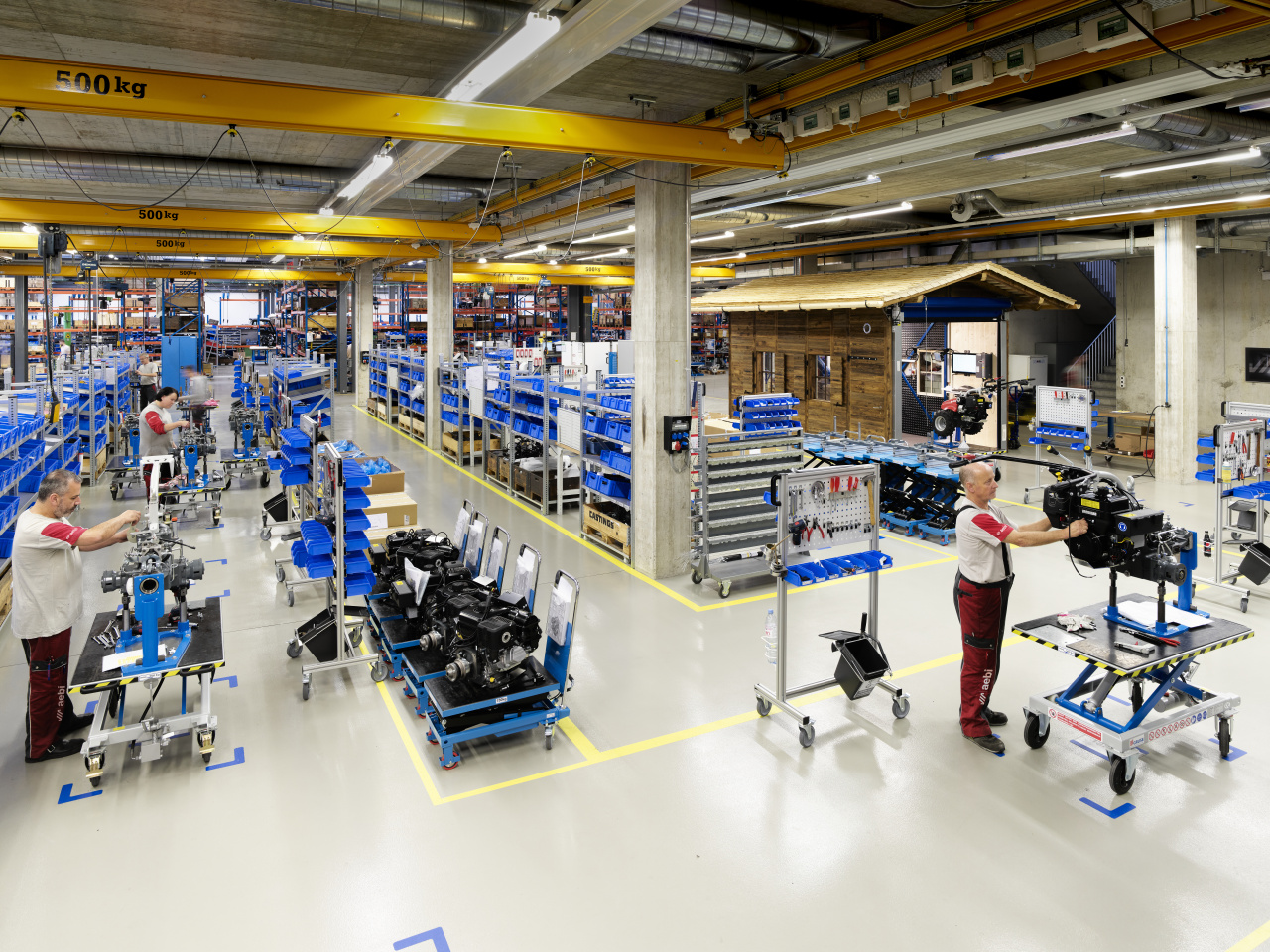 Lean production' in the Burgdorf plant: The stress-free way to
